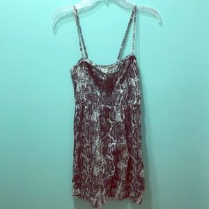 Animal Print Billabong Dress